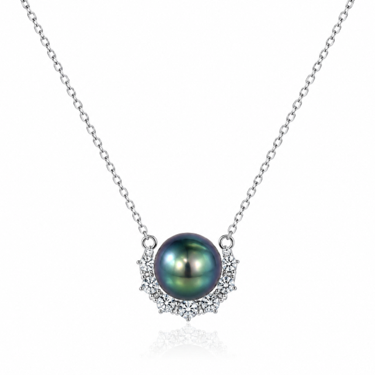 Tahitian pearl pendant necklace